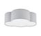 TK LIGHTING Kattovalaisin Cloud tekstiili, pituus 41cm, harmaa – kuva 5