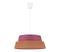 DUOLLA Riippuvalaisin Galaxy Soft Nature, roosa/ruskea – kuva 4