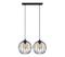 Kattokruunu narulla MERCURE 2xE27/60W/230V – kuva 5