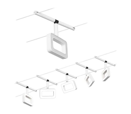 Paulmann Frame-LED-vaijerijärjestelmä 5x, valk.