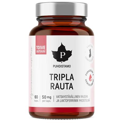 Puhdistamo Tripla Rauta, 60kaps