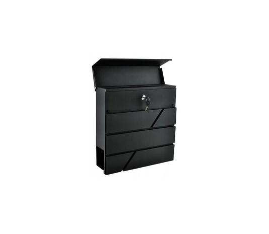 Hadex - Postilaatikko 36,7x37 cm antrasiitti – kuva 2/5