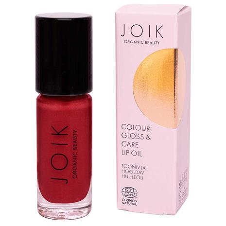 JOIK Organic Colour Gloss & Care Lip Oil 04 Ruby Red 4,5ml