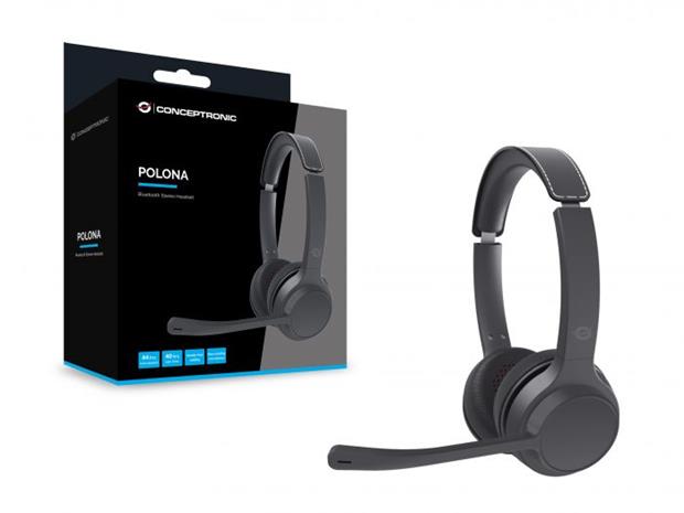 Conceptronic POLONA04B, Bluetooth-kuulokemikrofoni – kuva 3/6