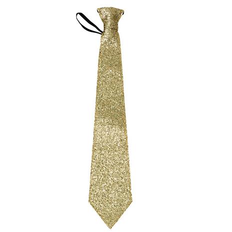 Tie Glitter Gold