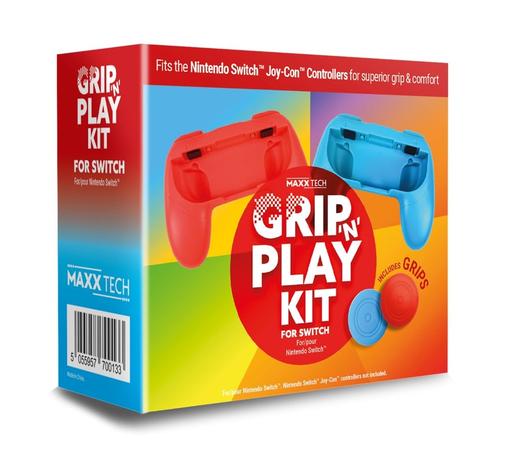 Maxx Tech Grip 'n' Play, Nintendo Switch -tarvikesetti