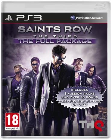Saints Row: The Third - the Full Package, PS3-peli