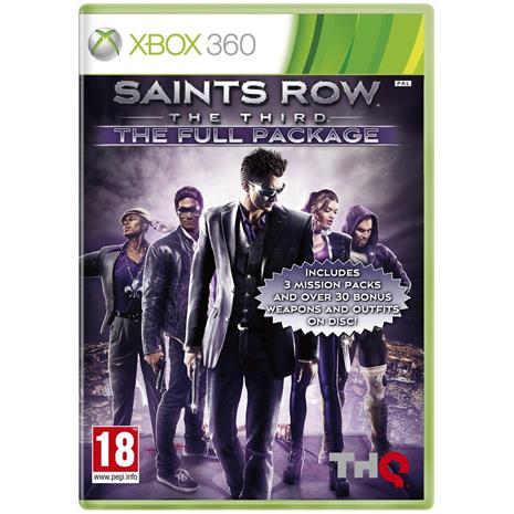 Saints Row: The Third - the Full Package, Xbox 360 -peli