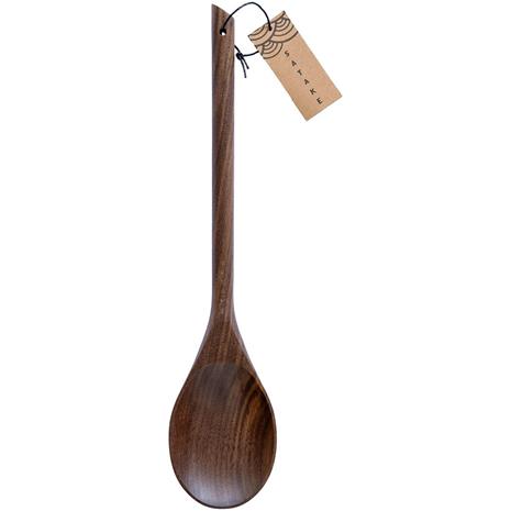 Satake - Satake Tarjoilulusikka 33,5 cm Pähkinäpuu