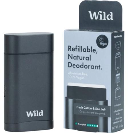 Wild Fresh Cotton & Sea Salt Refillable Deodorant - 40 g – kuva 7/8