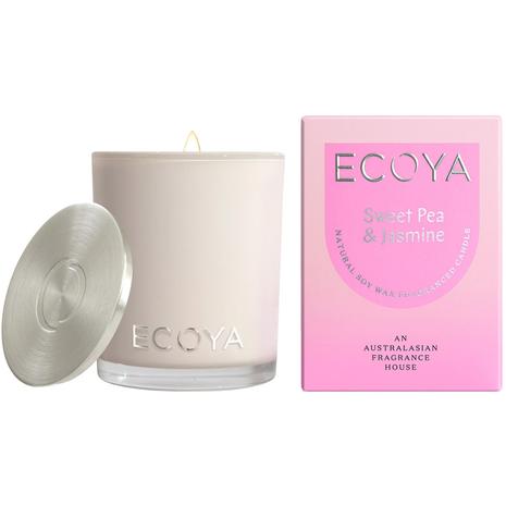 Ecoya Sweet Pea & Jasmine Duftlys - 80 g