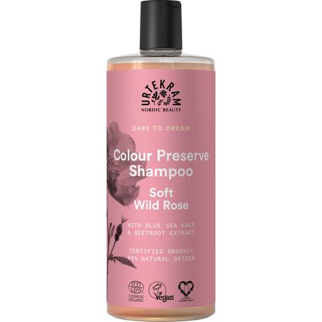Urtekram Soft wild rose shampoo 500 ml – kuva 5/6