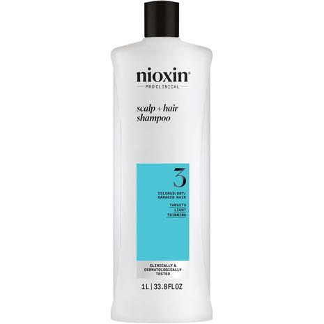 Nioxin System 3 Shampoo - 1000 ml