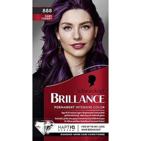 Schwarzkopf Brillance 888 Dark Cherry hiusväri