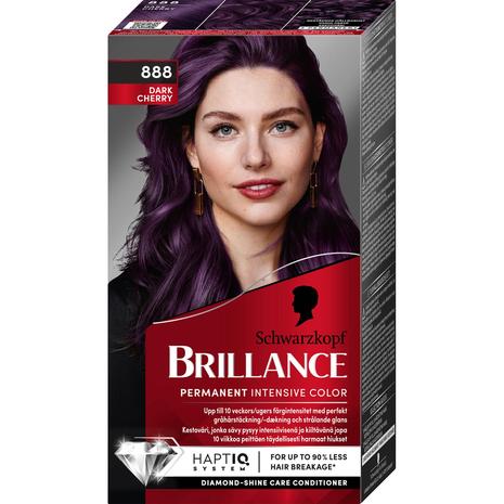 Schwarzkopf Brillance 888 Dark Cherry hiusväri