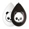 Panda 5 kpl ilmapallo – kuva 1