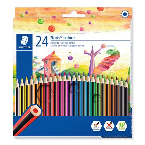 Staedtler Noris Eco 24 kpl puuvärikynä