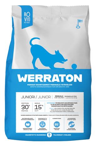 Werraton Juniori 9 kg koiranruoka