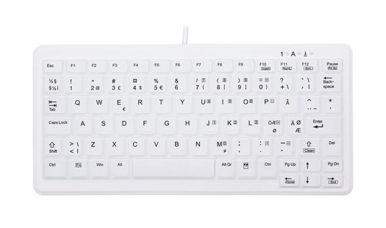 Active Key Hygiene Mini Notebook Style Keyboard Sealed USB,