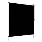vidaXL Ulkorullaverho 200x270 cm antrasiitti