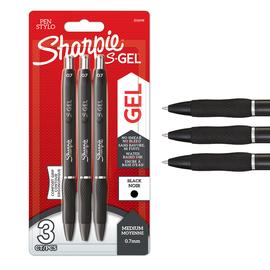 Merkkauskynäsetti Sharpie S Gel; 3 kpl.; musta