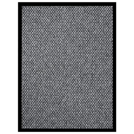 vidaXL Ovimatto harmaa 60x80 cm