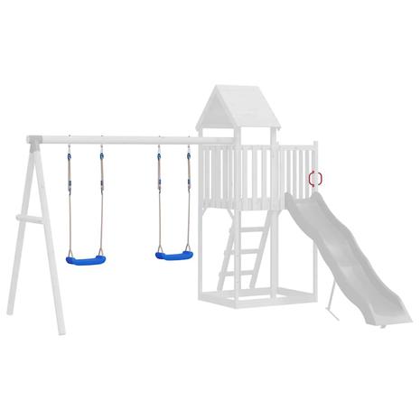 vidaXL Keinuistuimet köysillä 2 kpl sininen 37x15 cm polyeteeni