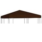 vidaXL Huvimajan katto 310 g / mÂ² 3x3 m ruskea