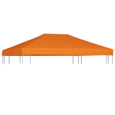 vidaXL Huvimajan katto 310 g/mÂ² 4x3 m oranssi