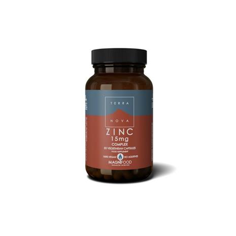 Terranova Zinc 15 mg Complex 50 kaps. ravintolisä