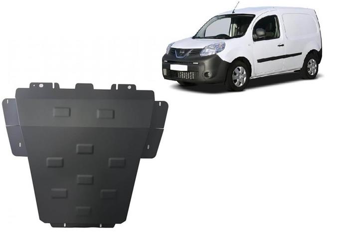 Pohjapanssari moottorille Renault Kangoo (2008-2021), terästä