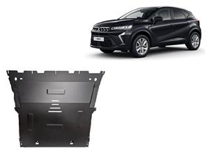 Pohjapanssari moottorille Renault Captur (2019?), terästä