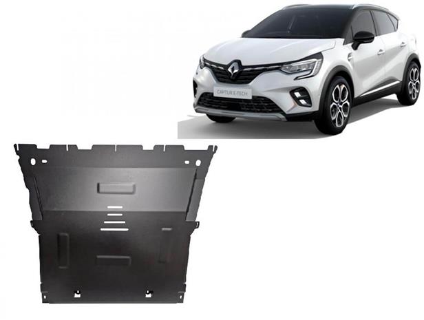 Pohjapanssari moottorille Renault Captur (2019?), terästä