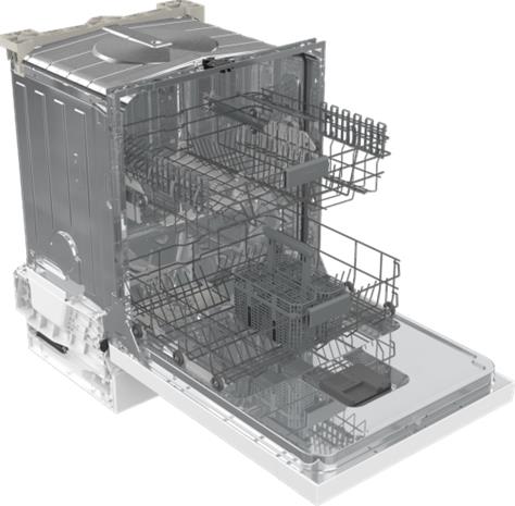 Hisense H2BU642DW, astianpesukone