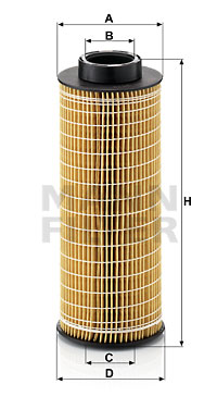 MANN FILTER HU1072X ä?LJSUOD