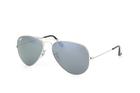 Ray Ban AVIATOR Aurinkolasit hopea