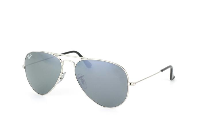 Ray Ban AVIATOR Aurinkolasit hopea