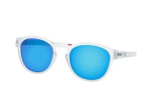 Oakley Latch Matte Clear w/ Prizm Sapphire Polarized