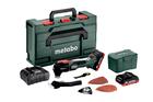 Metabo MT 18 LTX BL QSL (613088800) 18V 2x4,0Ah, monitoimityökalu ja Metabox 145 L
