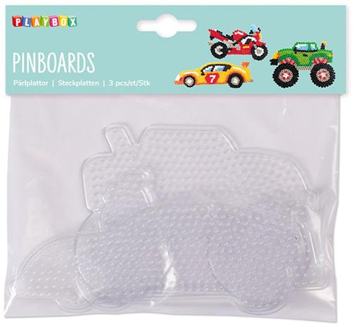 Playbox Helmialustat Ajoneuvot 3-pack