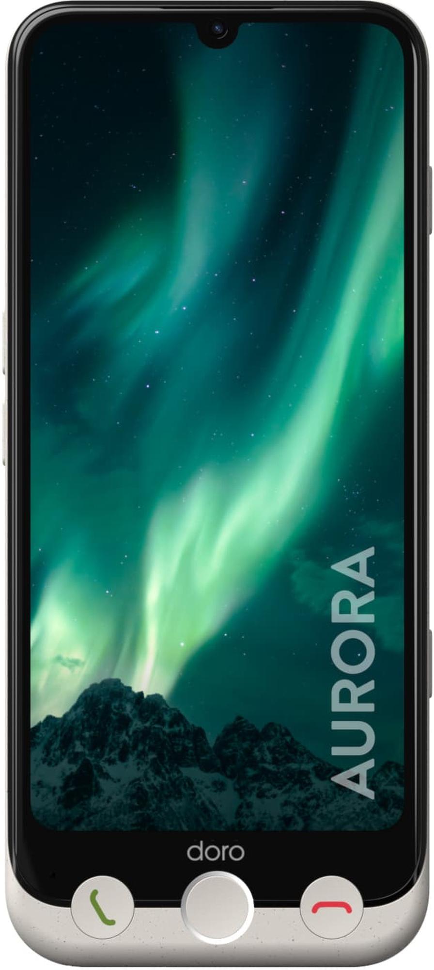Doro Aurora A31 älypuhelin 6/128 GB (luunvalkoinen)