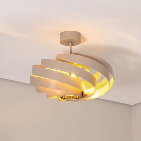 Vento kattovalaisin, beige, Ø 50 cm – kuva 2/3