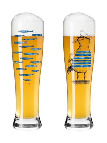 Ritzenhoff Brauchzeit weizen -olutlasi, 2 kpl
