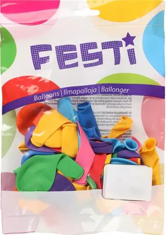 Ilmapallot 22 cm, 50 kpl