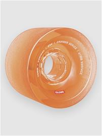 Globe Conical Cruiser 70mm Wheels clear amber