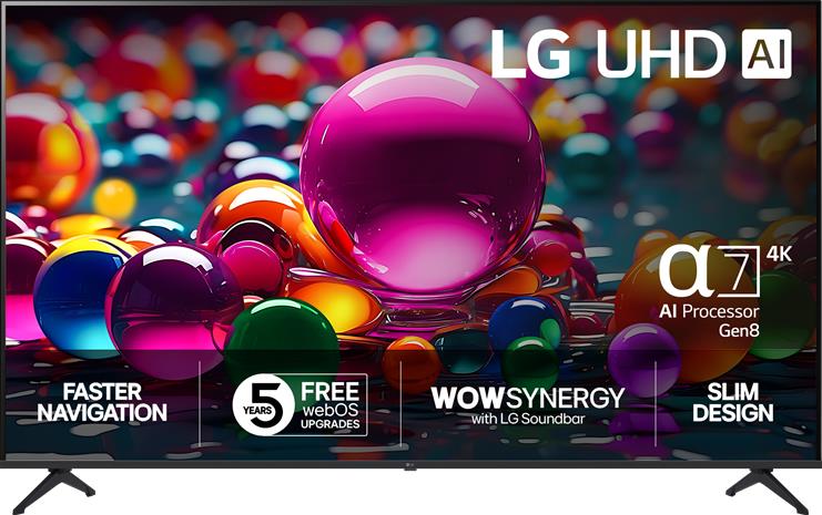 LG 75UA75006 (43"), LED-televisio