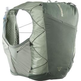 Salomon Active Skin 12 Set, juoksureppu, vihreä