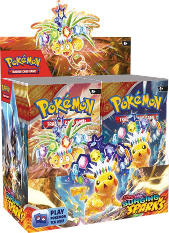 Pokemon TCG: SV8 Surging Sparks Booster DISPLAY (36) KORTTI