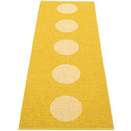 Pappelina Vera Pop matto 70 ä— 200 cm, mustard/yellow