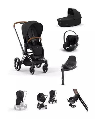 Cybex Priam 4 starttipaketti lisävarusteilla